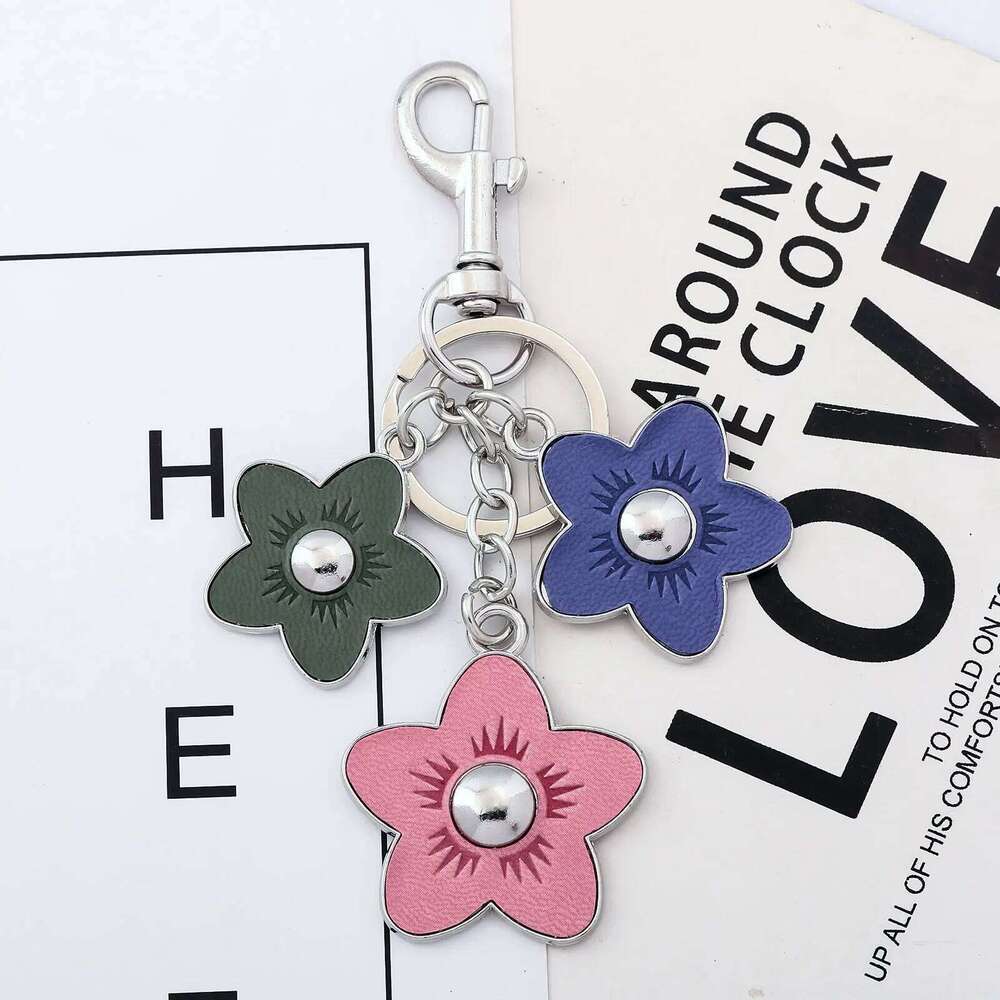 Creative Elegant Multipurpose Flower Keychains For Women Y2k Bag Pendant Car Keyring Jewelry Gift Decoration Accessories X251224