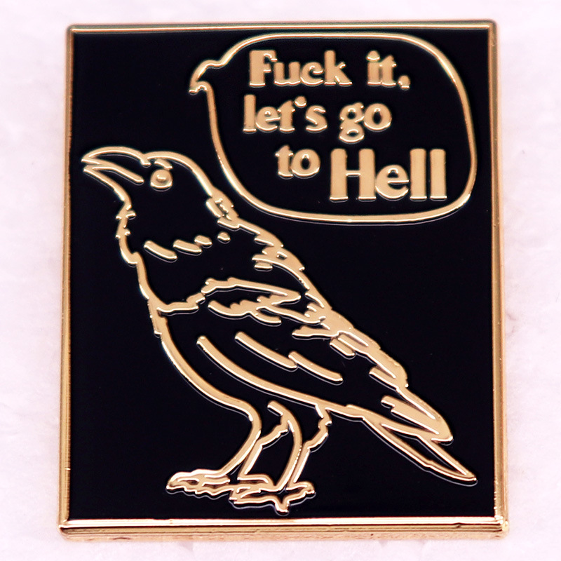 Anime pins Anime badges cartoon enamel pin Halloween dark pin badge horror scary gothic japanese game tv movie film pin science fiction accessory B88