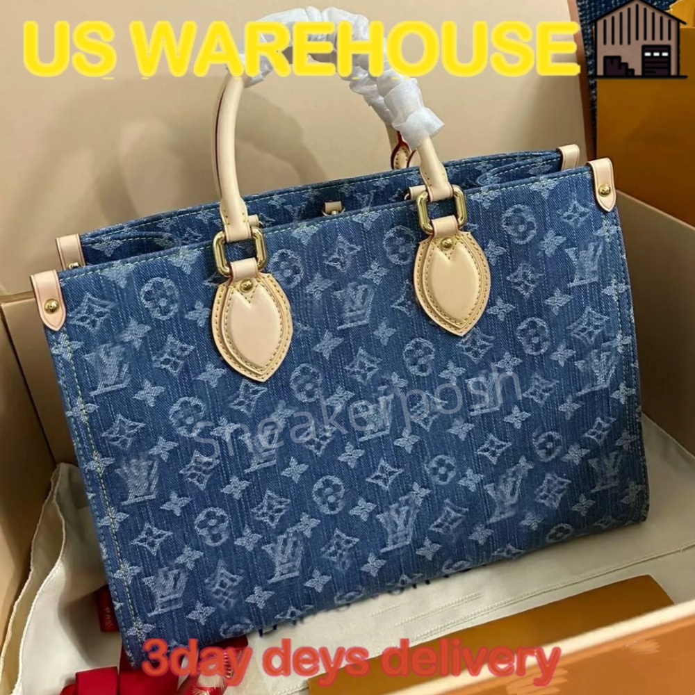 Denim Luxury designer bags underarm bag mahjong bag designer demin purse jean shoulder designers woman crossbody bag blue purses vintage handbags designer