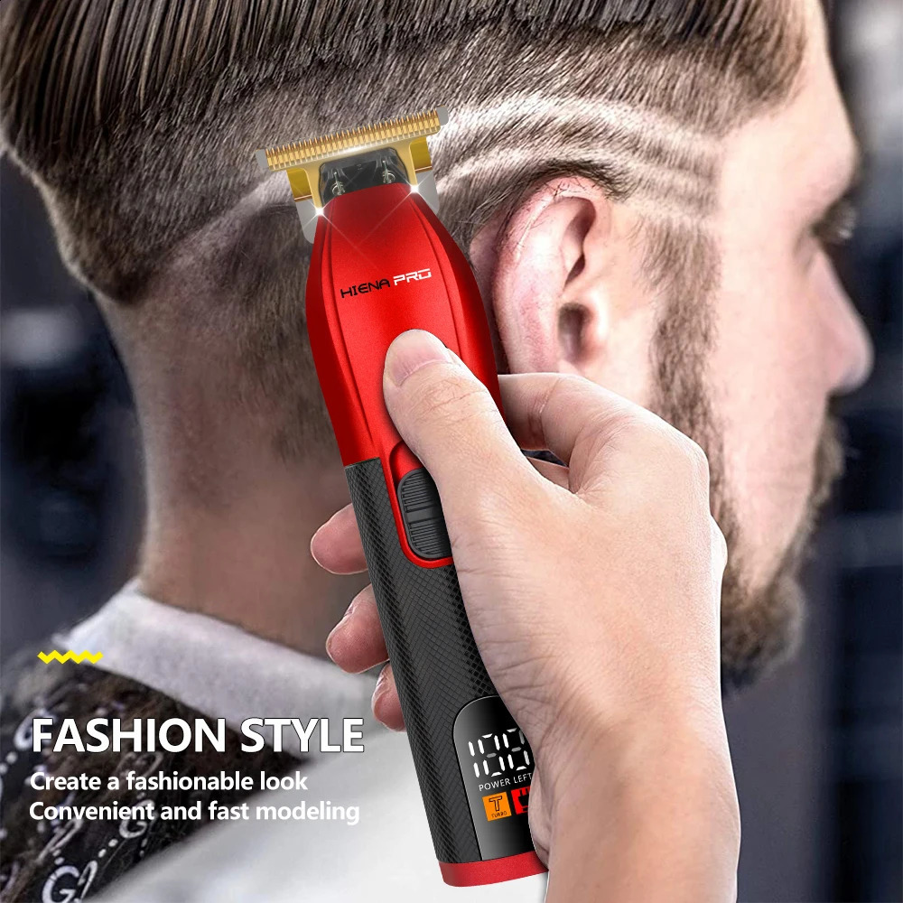 0mm Zero Professional Trimmer For Men Beard Hair Clipper Electric Pro Barber Cordless HairCut Machine Rechargeable 251223 C260312