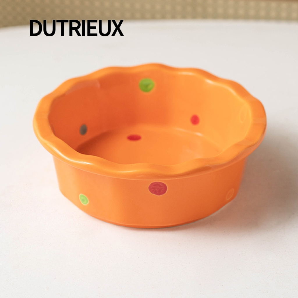 H1958 Upgraded ceramic tall cat and dog bowls, scientifically designed to protect the neck and prevent black chin, non-slip and tip-over resistant.