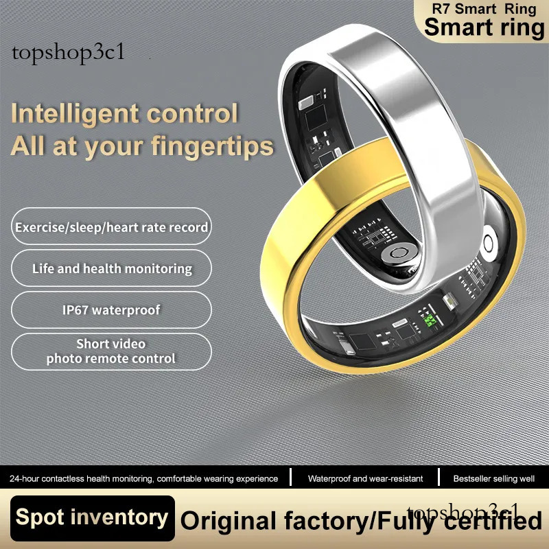 4th Generation Approach Oura Smart Ring - Unisex Wearable Device Combining Heart Rate Monitor & Daily Step Counter
