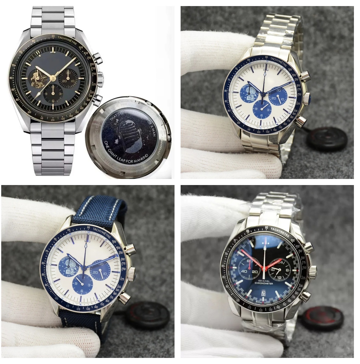 Classic Mens Watch Automatic nical Movement 007 Designer men watches space montre de e Stainless Male Wristwatch water resistant watch sea master speed omgs05