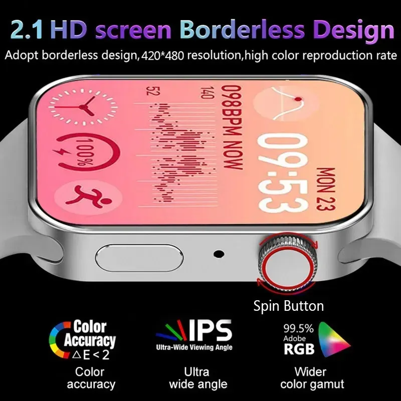 New Watch Touch Screen Ultra3/2 49mm Smart Watch S11/10 Watch SmartWatch Sports Watch With Charging Cable Box Protective Case US Local Warehouse