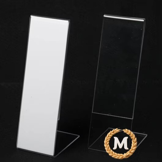 L-shaped 2x6 Acrylic Display Stand Photo Frame H260306