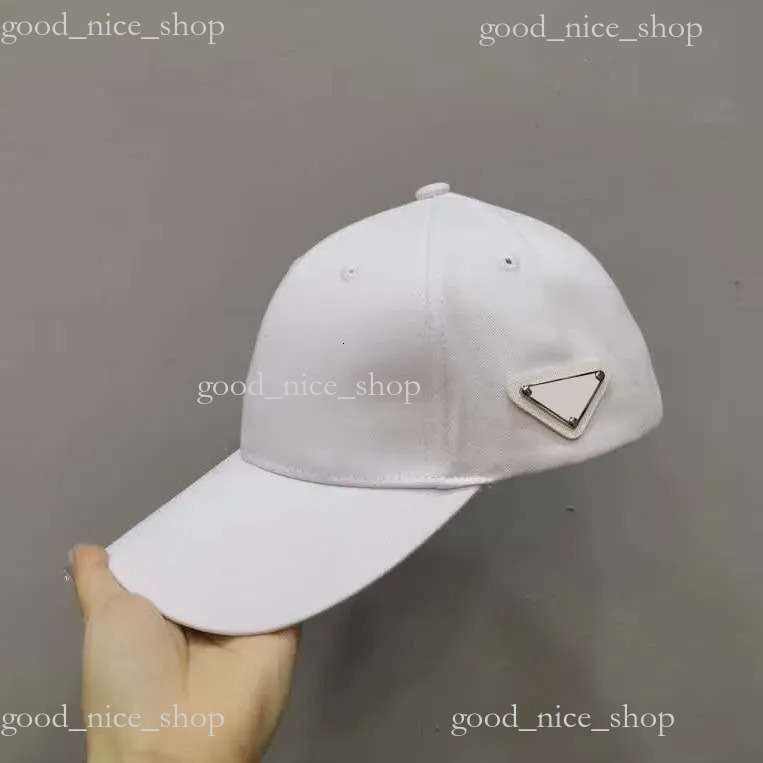 2026 Fashion Designer Pra Baseball Hat Luxury Unisex Caps Adjustable Triangle Hats Street Fitted Fashion Sports Casquette Embroidery Adjustable Designer Hat 0da