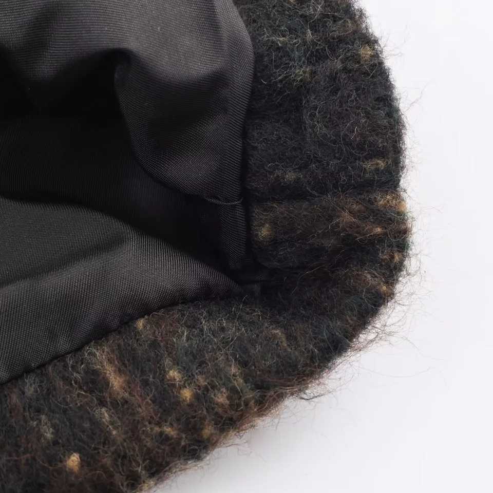 Womens loose fitting coat with collar long sleeved pocket and waist belt split back autumn and winter new style temperamentT251224