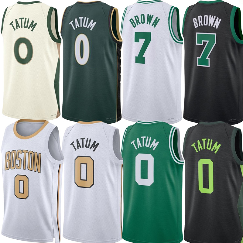 Celti 25 26 Basketball Jerseys Jayson Tatum Jaylen Brownn Derrick White Payton Pritchard Chris Boucher Anfernee Simons Larry Bird Sam Hauser Josh Minott Jersey