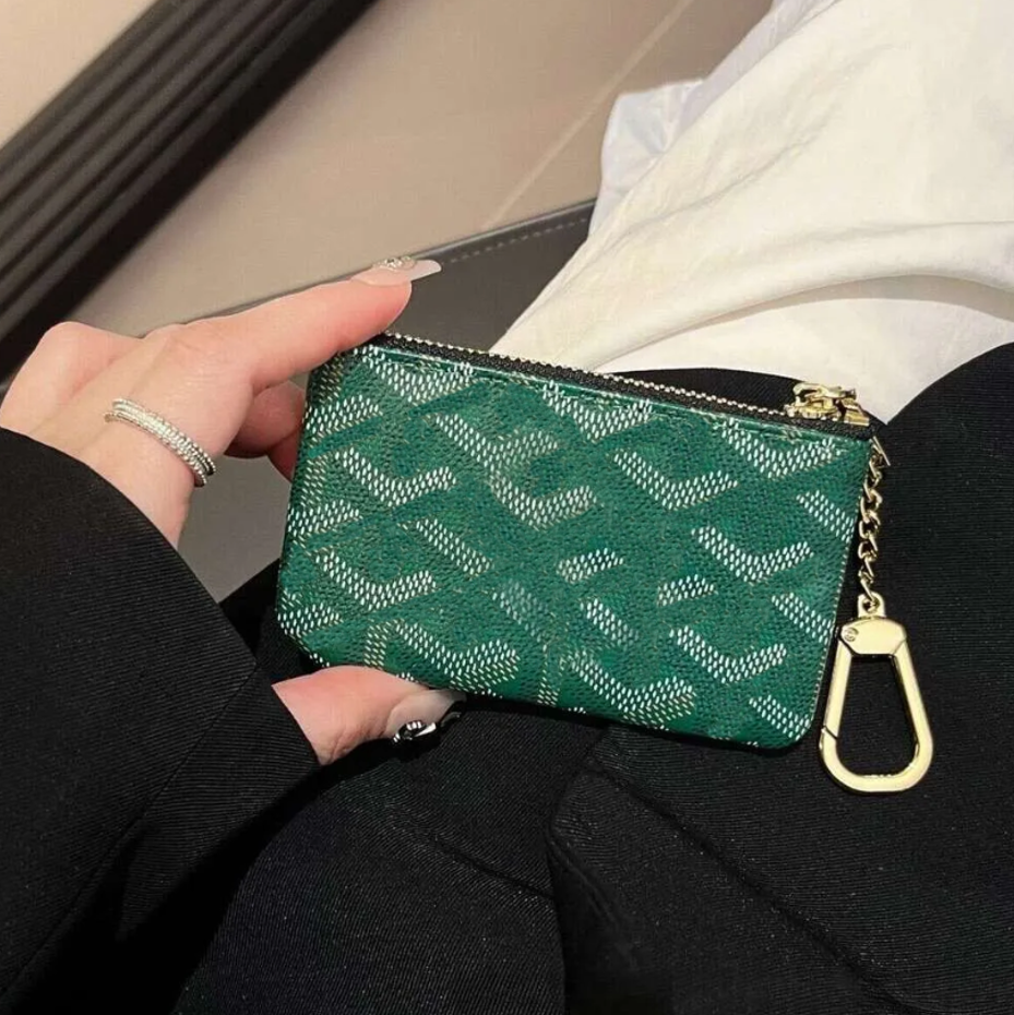 Luxury Designer Wallet Womens Mini Zippy Organizer Bag Credit Card Holder Coin Purse Key Pouch Purses Keychain Bags Clutch 7 Colors gift