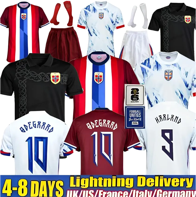 2026 Norway HAALAND 2026 World Cup soccer jerseys SORLOTH NUSA AASGAARD HORN MYHRE DONNUM RYERSON MOLLER WOLFE AJER STRAND