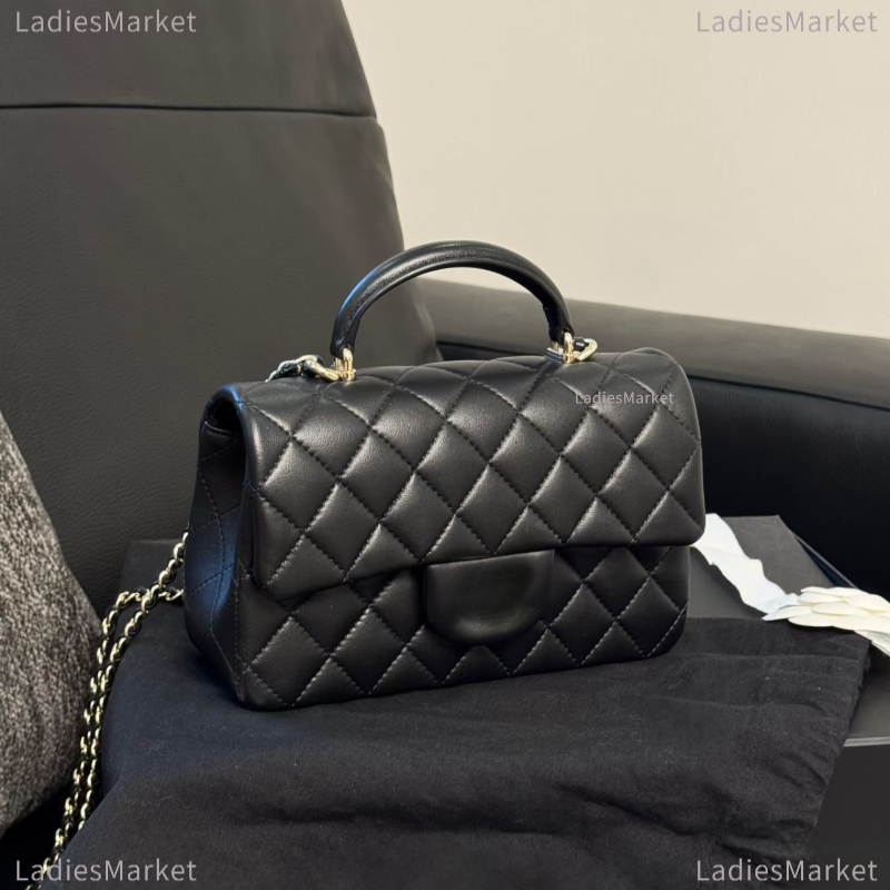 Top Quality Classic Flap Bag Handbag Designer Bag Women Shoulder Bag Tweed Bag Clutch Bag Luxury Mini Cf Handle Tote Leather Chain Crossbody Bag Quilted Bag 22s 23a