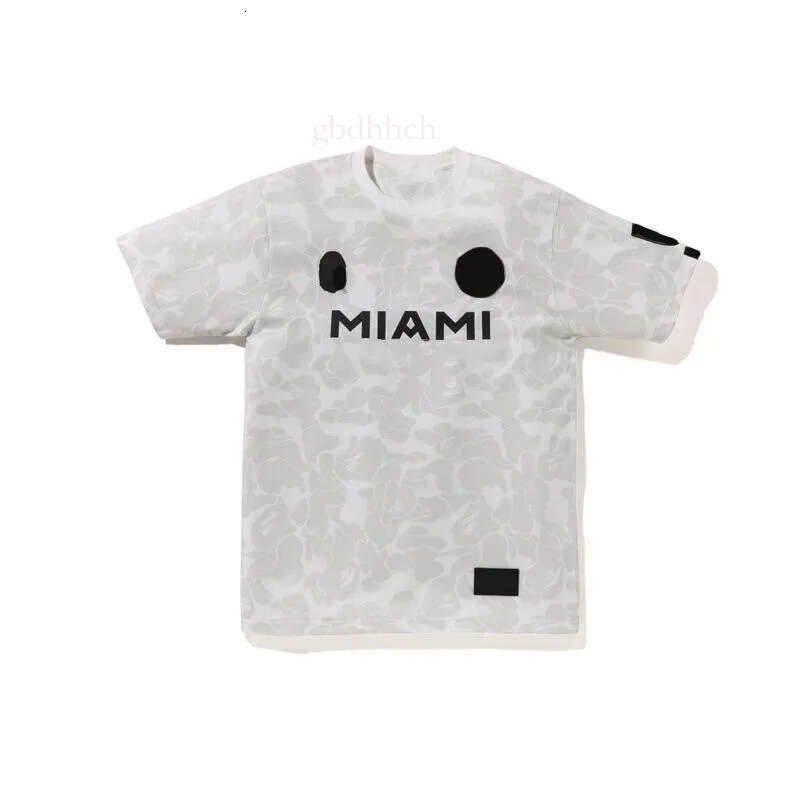 Designer Baps Shirt Suits Camo Tee Pant Miami International Hoodie Man Shirt Sport Suit bapelys Tees Breathable 3a0