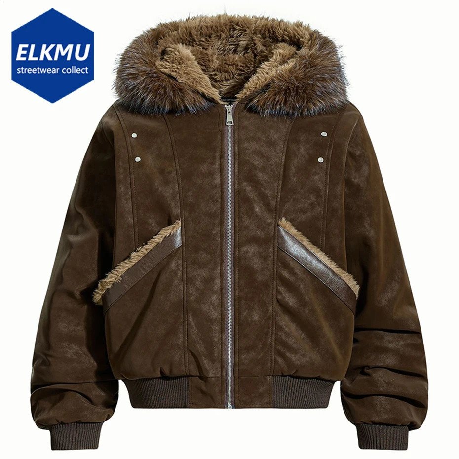 Mens Winter Suede J… - image