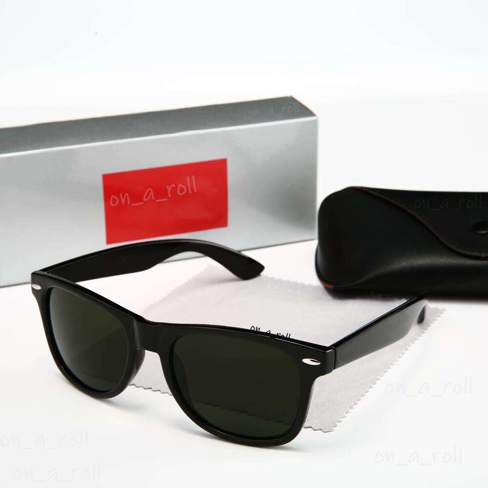 With Box Designer Sunglasses Premium Acetate Polished Metal Frame Glasses G-15 Green Lens Luxury Sunglasses UV400 Protection Sunglasses For Women Men