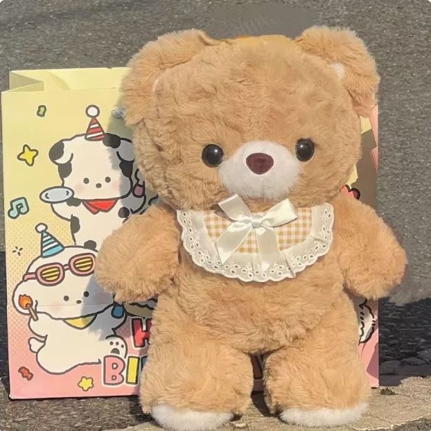 Free Shipping 2026 Valentine's Day Teddy Bear Gift, Birthday Flower Bouquet Plush Doll for Her, Cute Stuffed Animal for Cuddling & Sleep