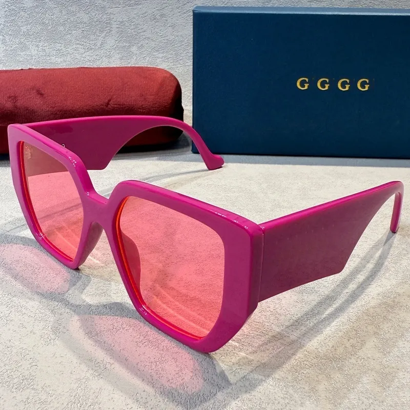 designer women sunglasses black square frame glasses protection fashion shades with brand gift box 14c