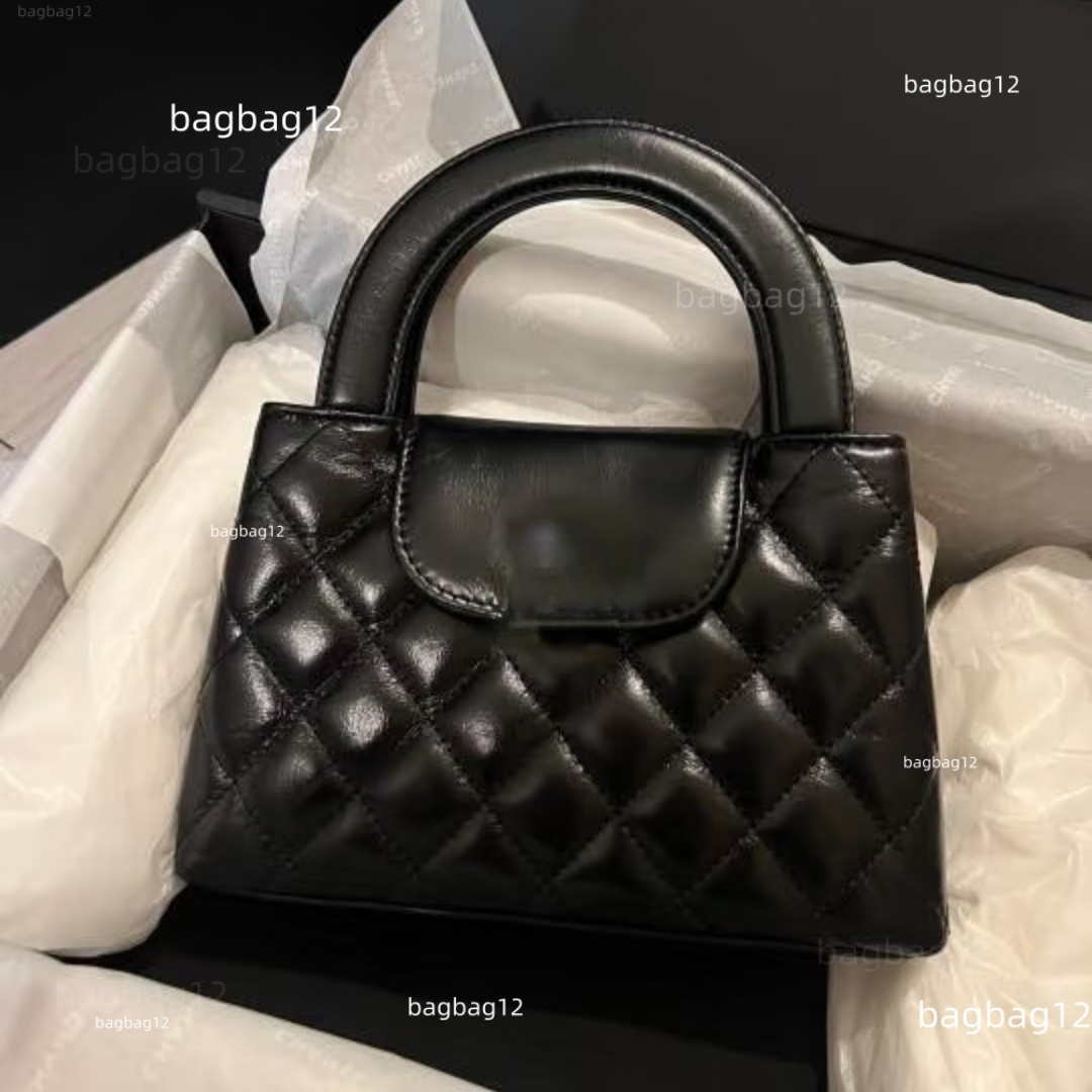 Designer Bag 24P Mini Nano Bag Chain Flap Bag Coco Handle Bag Leather Kell Handle Classic Bag Ladies Luxury Gold Buckle Hardware 25 Handbag