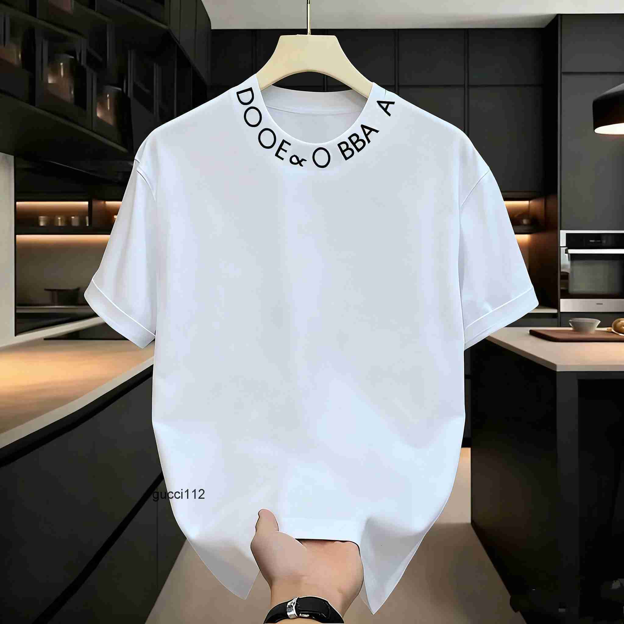 TShirts casual designer design allmatch new style heavy industry fashion embroidery short sl dolce e gabannas dg gabannas gabbanna gabbanas dolcegabbanna O50B