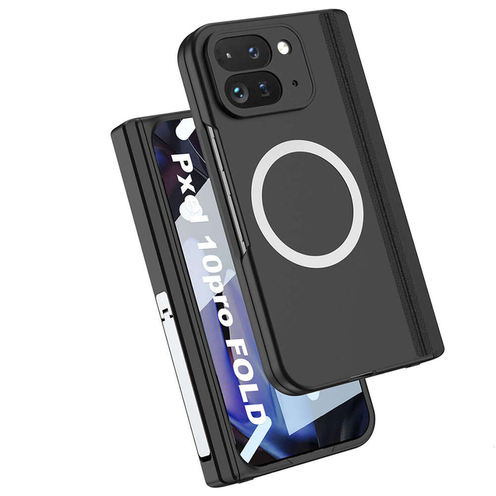 Google Pixel 10 Pro Fold Magnetic Phone Case High-End Feel Hard Shell Wireless Charging with Stand Foldable Screen Compatible