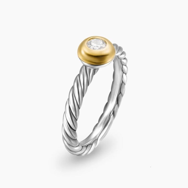 designer david yurmon yurmanbracelet Niche Round Diamond European and American Style