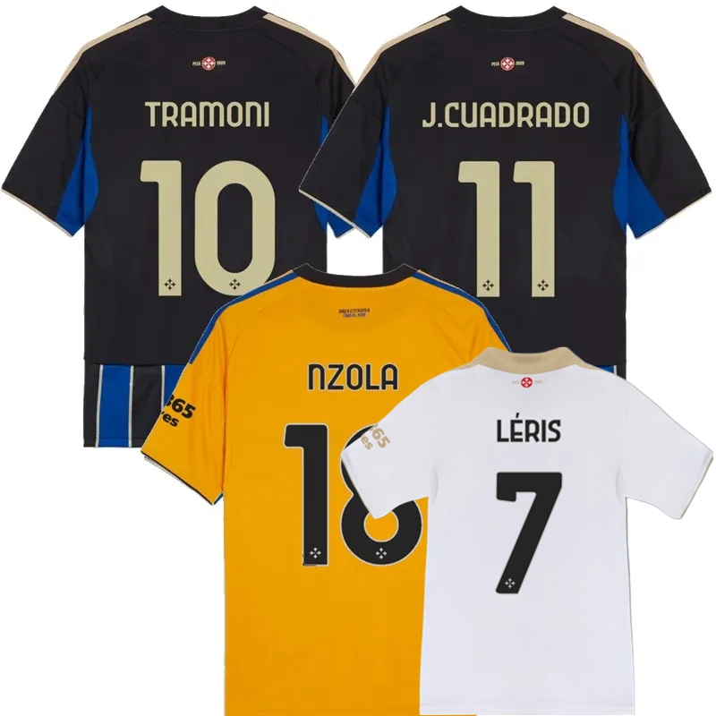 2025 2026 Pisa SC soccer jerseys LERIS HOJLHOLT MEISTER TRAMONI J.CUADRADO STENGS AEBISCHER LORRAN 25 26 football shirt