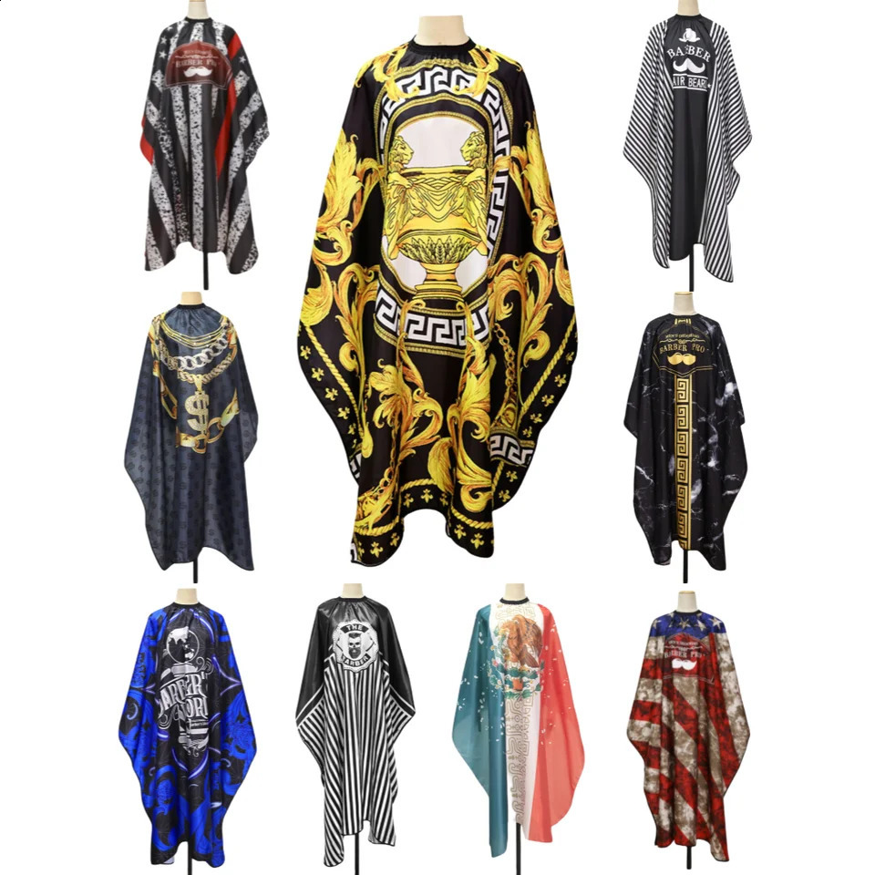 Hair Salon Hair Cutting static Barber Apron Classics Hair Cut Cape Hairdresser Hairdress Gown Cape Hair Profiling Tools 251222