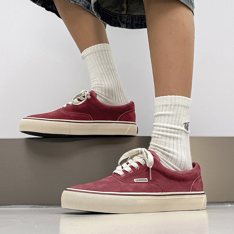 Free Shipping 2026 New Style Arrival Fashion Men's Shoes Trendy Classic Board Sneakers Spring Simple Solid Casual Shoes