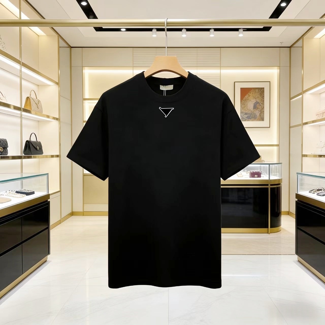 designer mens t shirt embroidery Round neck breathable shirt womens t shirts fashion womens clothes Cotton short sleeve Tees size XXXL