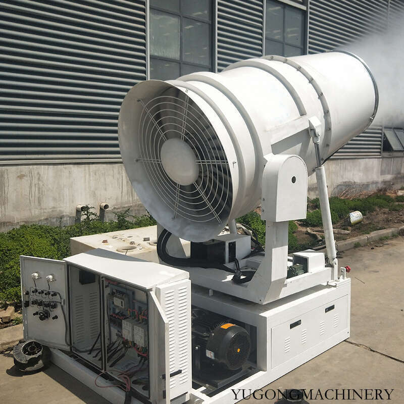 Smart Enabled Fog Cannon for Automated Dust Control