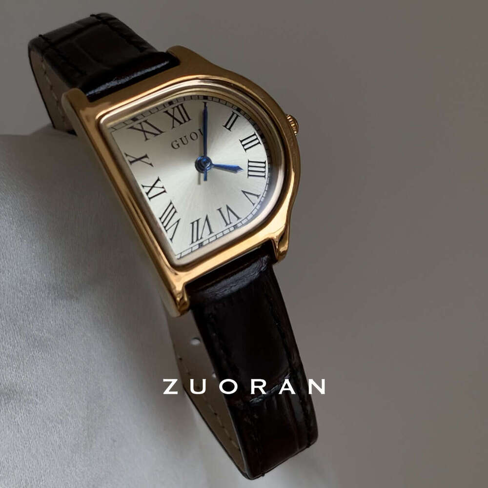 Personality Design D-shaped Simple Fashion Commuting Exquisite Women's Design Quartz Watch