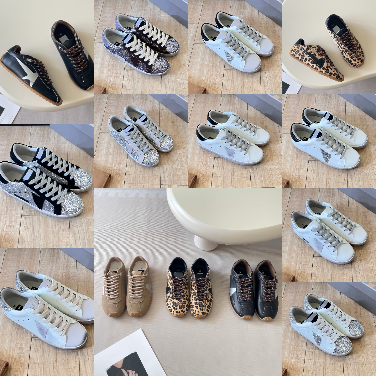 size 35-45 Designer New Casual Shoes Customers Golden Super Star Italy Brand Sneakers Super Star luxury Dirtys Sequin White Do-old Dirty Sneakers top