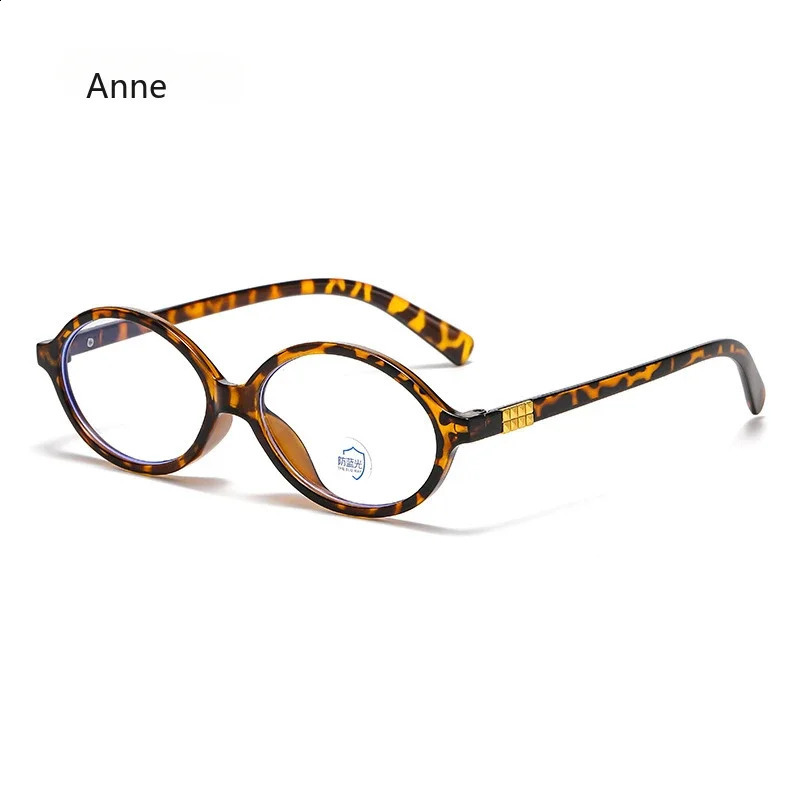 Y2K Retro Oval Frame Glasses Women Female Sweet Cool Eyewear Trend Reading Computer Anti Blue Light Eyeglasses Myopia Glasses 251223
