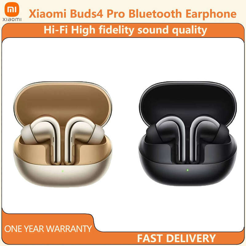 Xiaomi Buds 4 Pro Earphones Bluetooth 48dB Active Noise Cancelling Wireless Headphone HiFi Sound