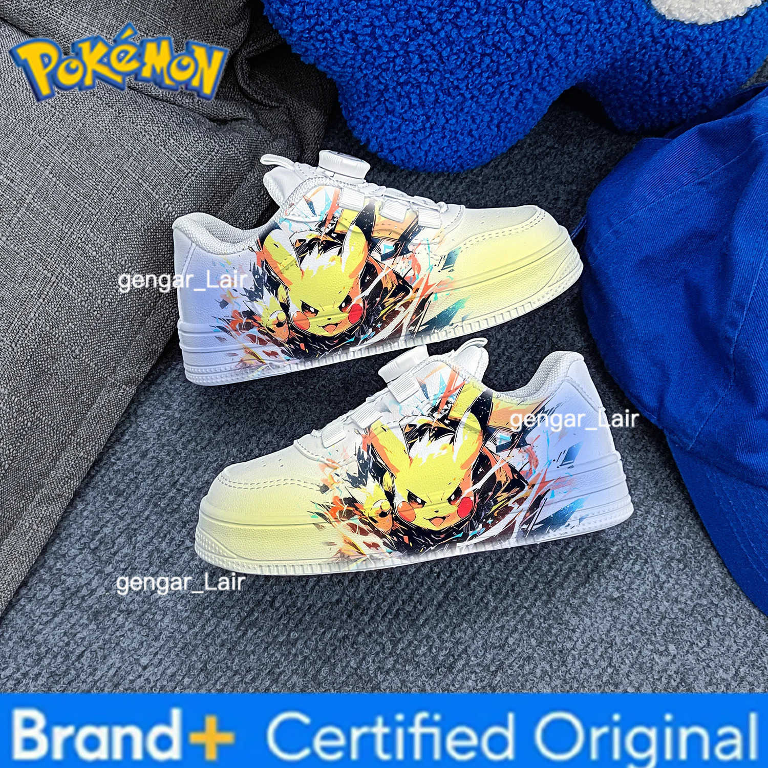 Pokemon New kids cartoon Pokmon cute Casual shoes soft sports shoes for girlfriend gift EU size 25-38 W251224