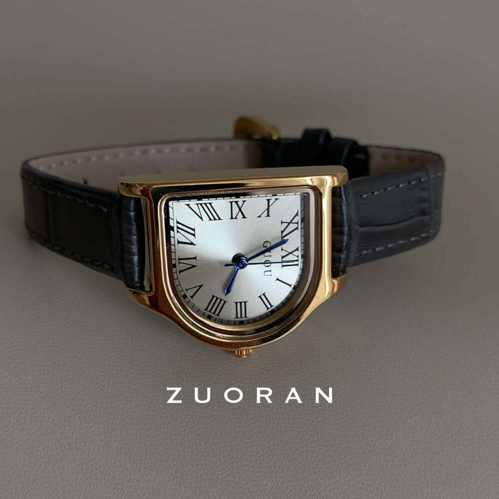 Personality Design D-shaped Simple Fashion Commuting Exquisite Women's Design Quartz Watch