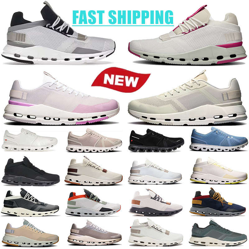 Mens trainers Designer running shoes sneakers All Black white Sand 6 men women sneaker NOVA Cloudultras womens Anthracite breathable form 2 mens outdoor Sports shoe