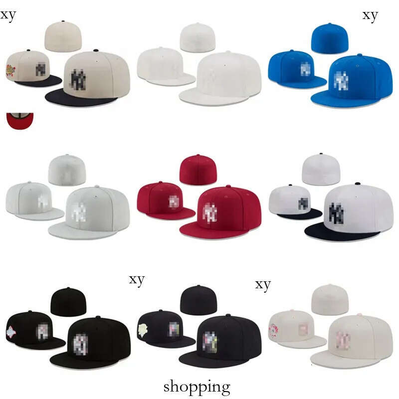NYC letter Baseball caps men women fashion gorras bones hip hop sports Full Closed Fitted Hats