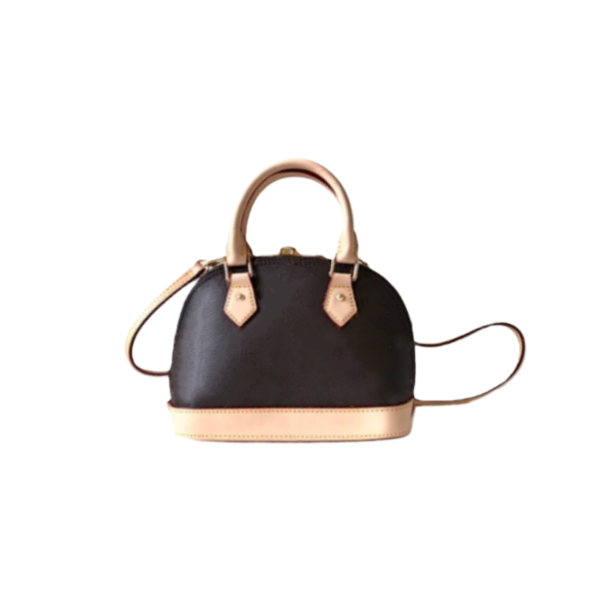 Brand Designer Women shoulder shell handbag tote cross body bag classic flower checkers grid M53152 25*19*12cm