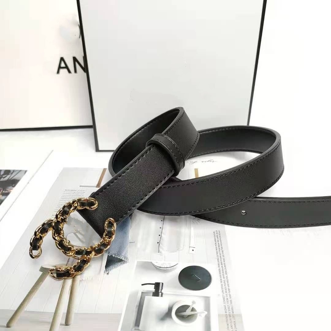 Belts for Women designer Genuine Leather 3cm/2.8cm Width Fashion Men Designer Belt Buckle cnosme Womens Waistband classic letter belts AAA