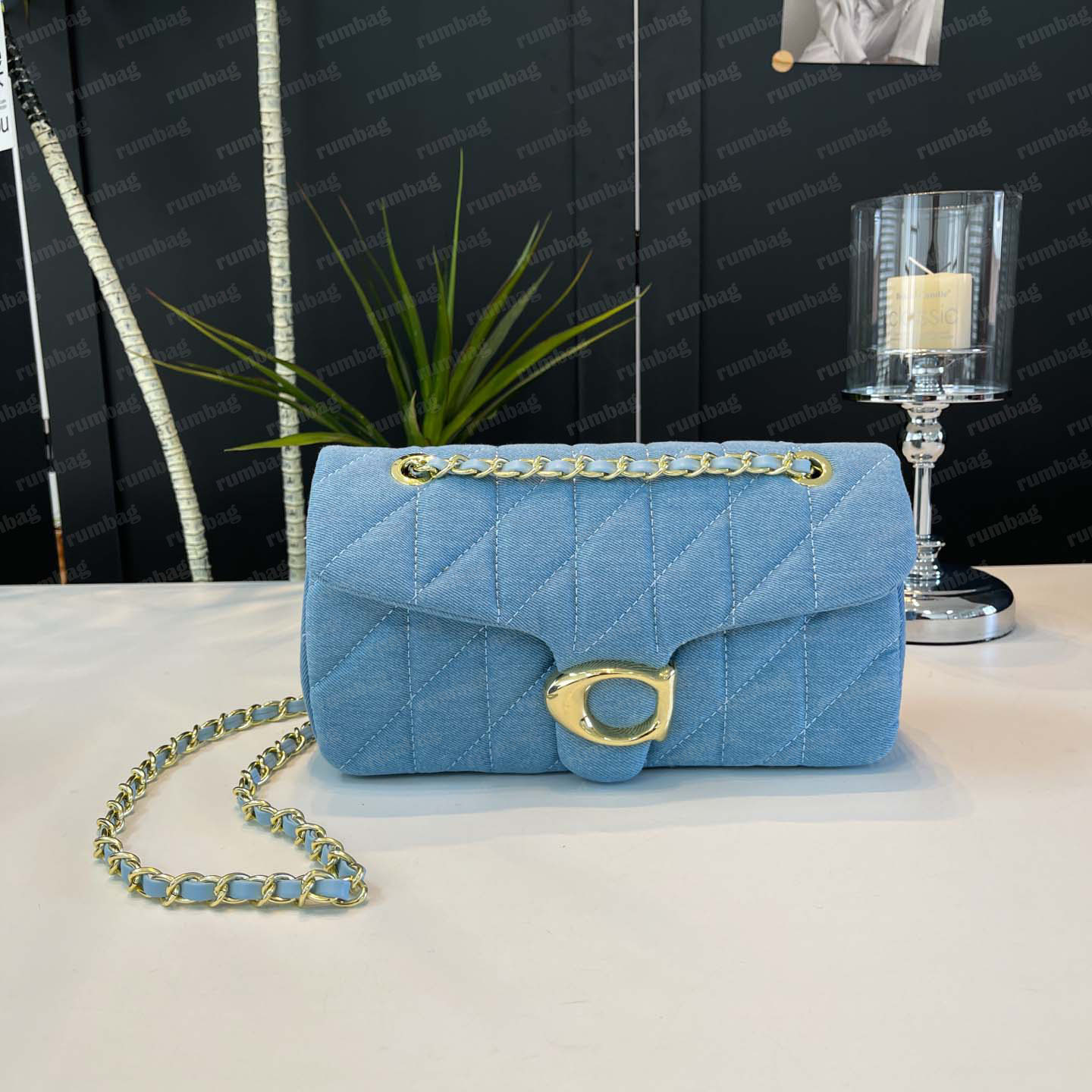 High Quality Denim Bag Women Shoulder Bag Crossbody Bag Letter Bag Designer Tabby Bag Mini Handbag Underarm Bag Classic Underarm Bag Purse