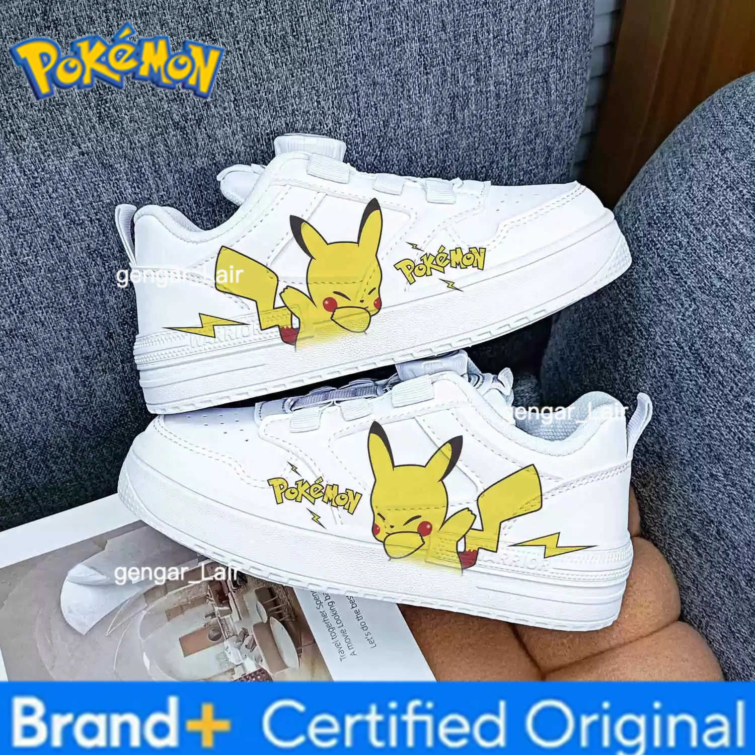 Pokemon New kids cartoon Pokmon princess cute Casual shoes soft sports shoes for girlfriend gift EU size 25-38 W251224