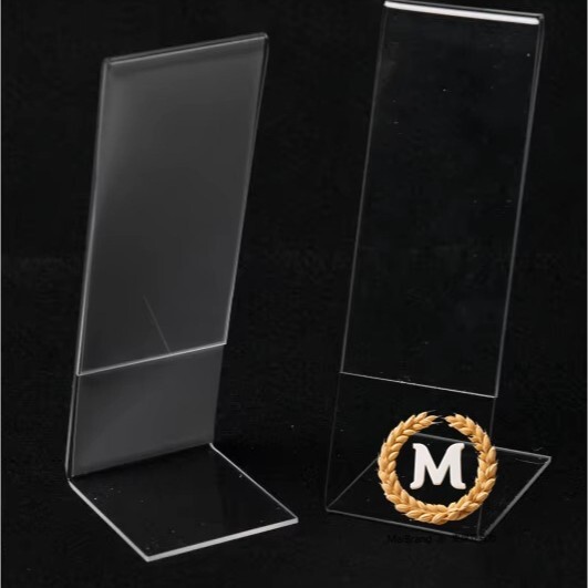 L-shaped 2x6 Acrylic Display Stand Photo Frame H260306