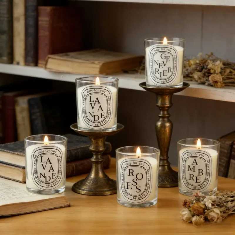 Aromatherapy Candles Romantic Transparent Aromatherapy Candle Lights Guest Gifts Candles Wedding Candles Candle JarsXJ251224