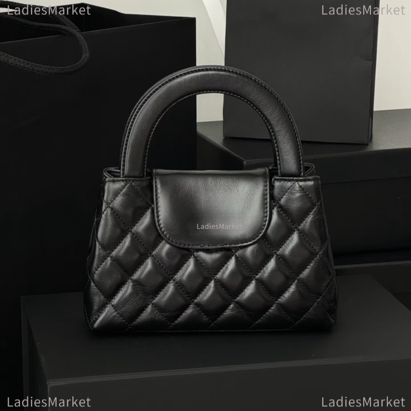 Top Quality Mini Bag Classic Flap Bag Designer Bag Tweed Bag Woman Top Handbag Quilted Bag Metal Chain Shoulder Bag Clutch Bag Leather Luxury Tote Bag Kel Nano Bag 23K 24