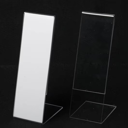 L-shaped 2x6 Acrylic Display Stand Photo Frame H260306