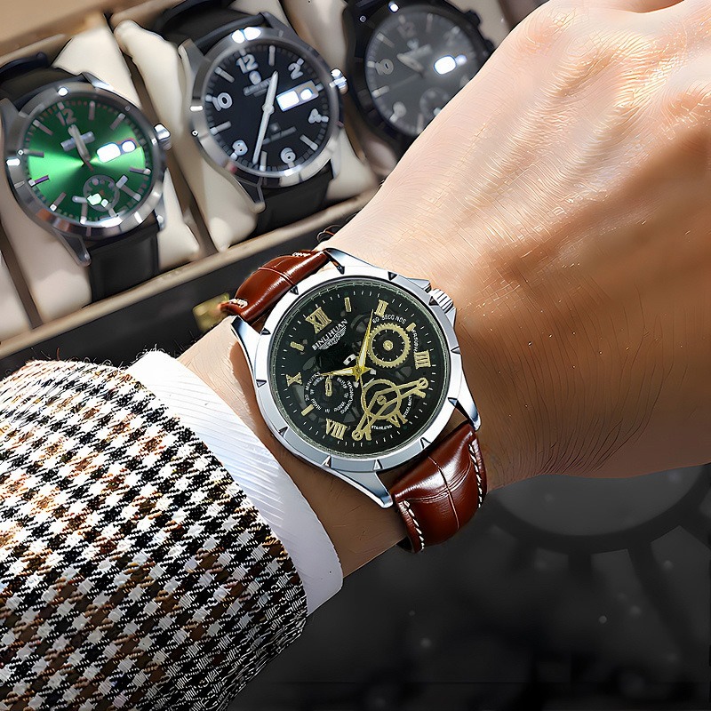 Business elite sports watch, new men's casual watch, easily suitable for both the workplace and everyday life.
