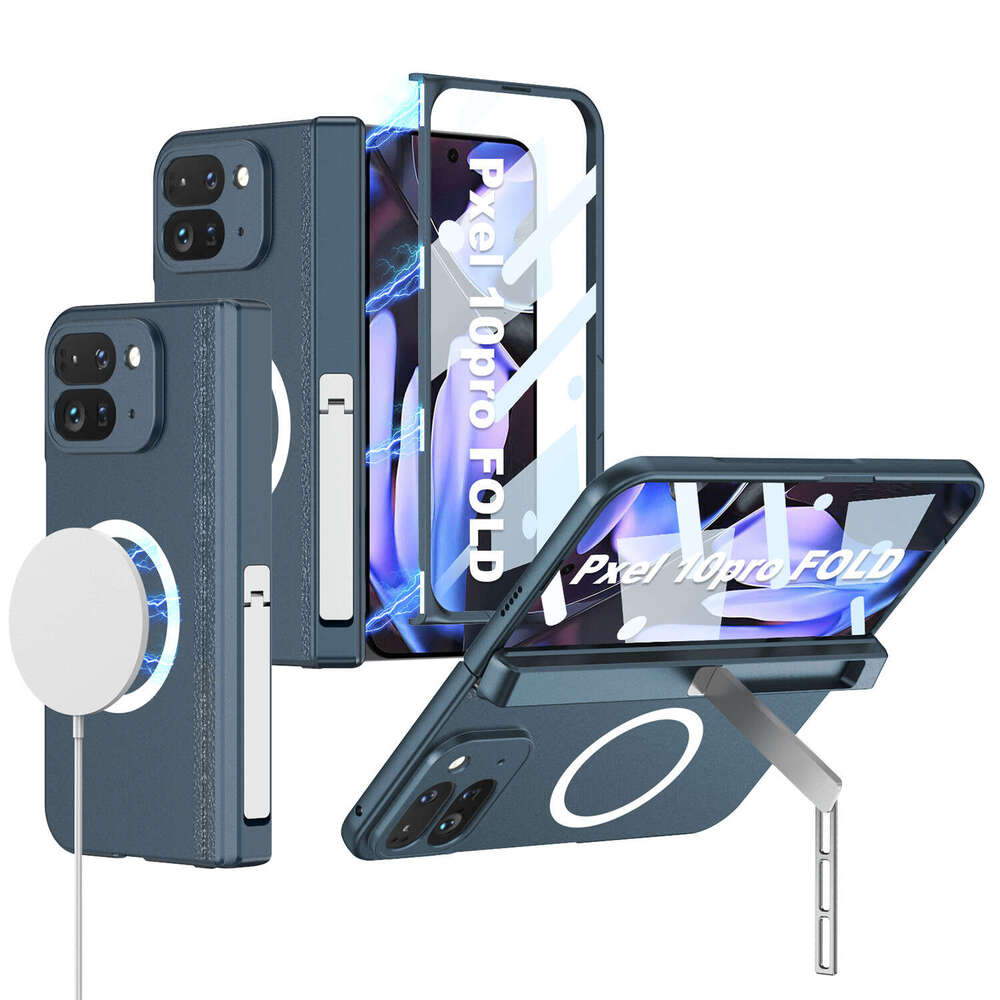 Google Pixel 10 Pro Fold Magnetic Phone Case High-End Feel Hard Shell Wireless Charging with Stand Foldable Screen Compatible