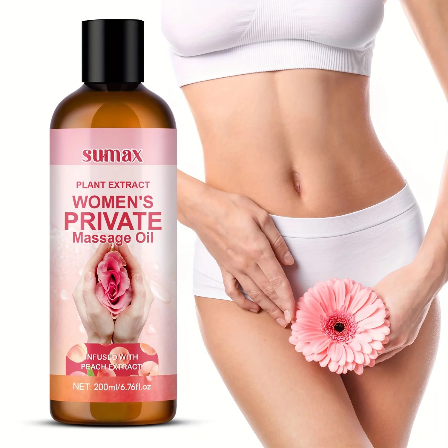 Private Massage Oil for WomenPeach ScentLong-Lasting Fragrance Deep izationGentle FormulaSuitable for All Skin Types 251223