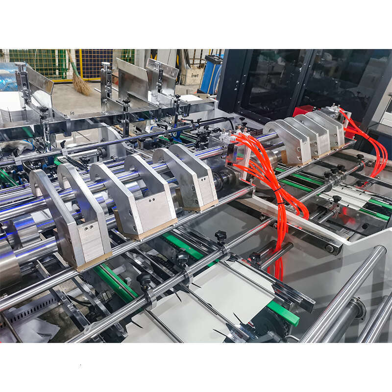 Fully Automatic Disposable Double Station Paper Lunch Box Machine Duplex Take Away Food Box Making Machine