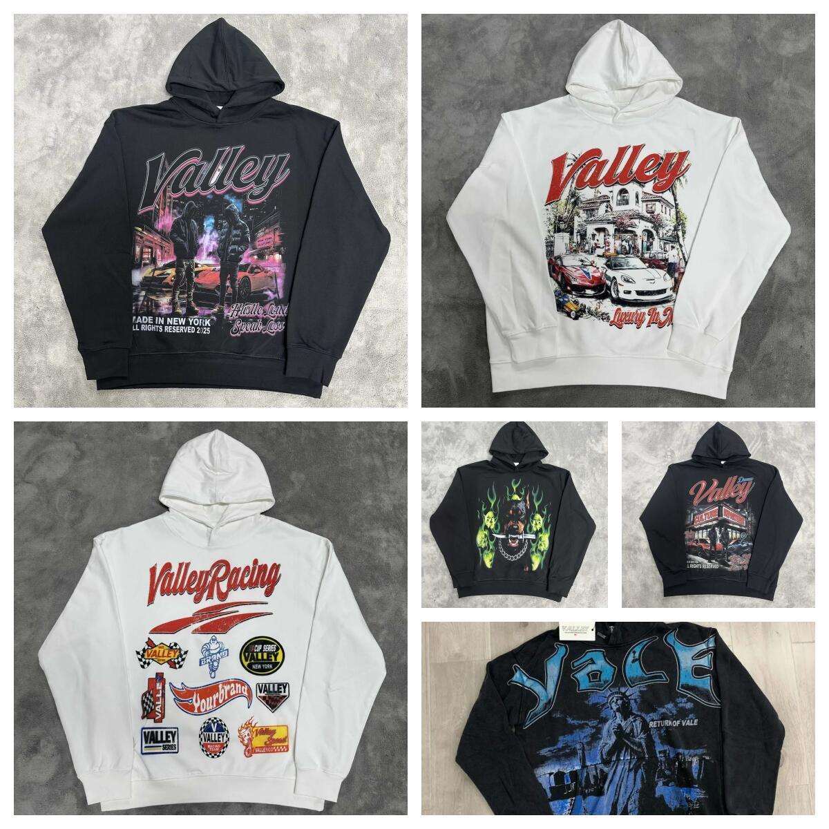 hoodie valley dreams Mens Hoodies Designer Spring Sweatshirts Hoodie Long Sleeve Loose Coat Valley Hooded Hoody designer hoodie Woman Men Hip Hop us size s-xl a5a 09